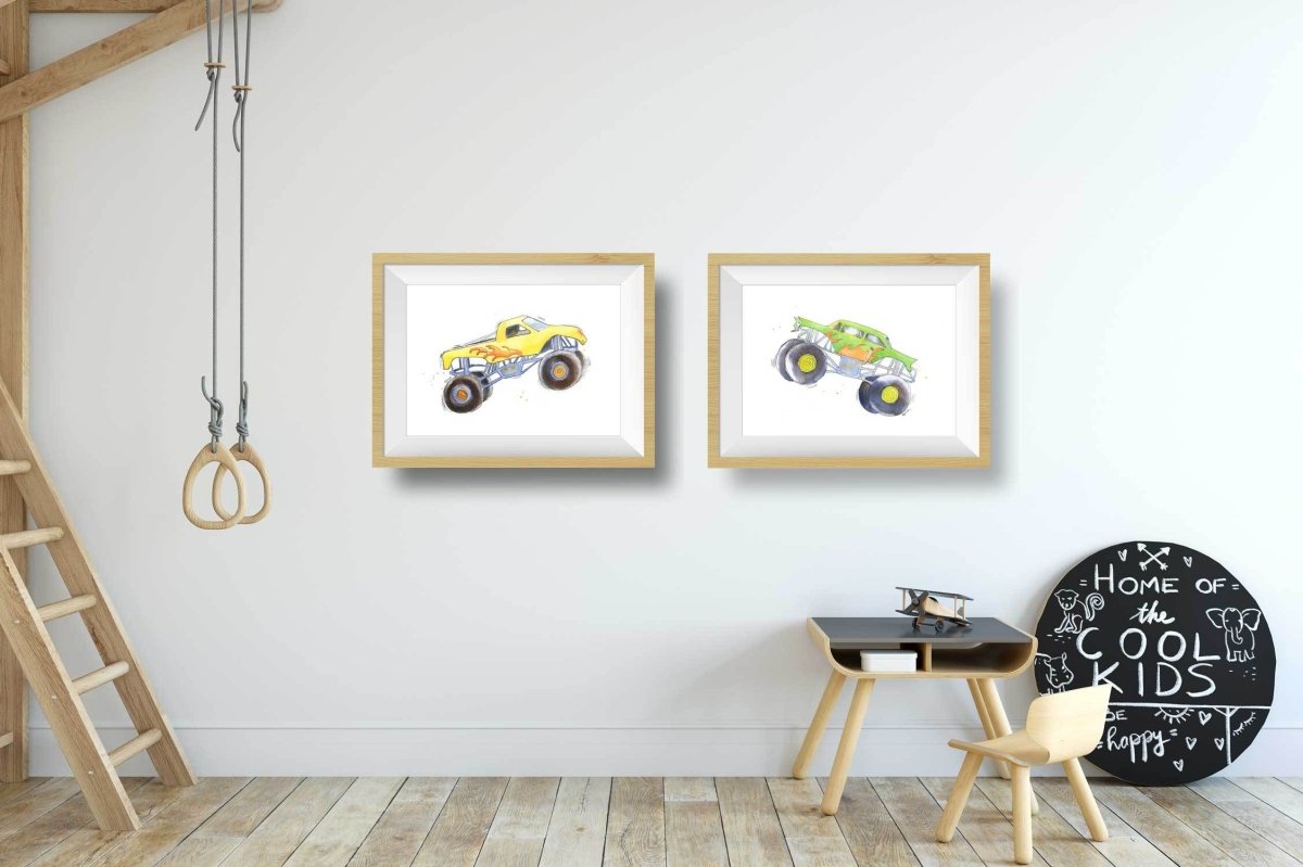 Monster truck Prints